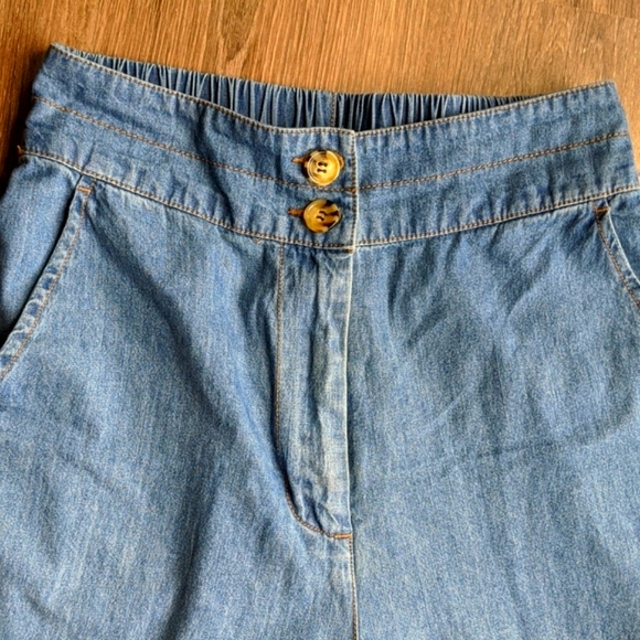 Princess Highway Pants Denim Wide Leg size 10 - Picture 4 of 5